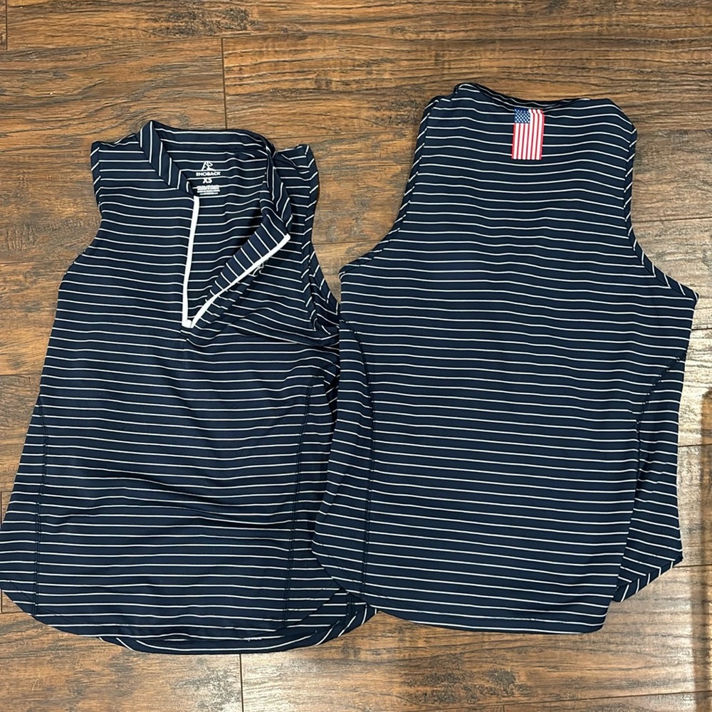 Rhoback Women’s zip up tank